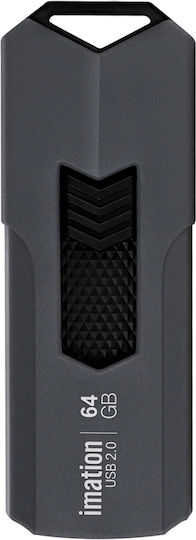 Imation Iron 64GB USB 2.0 Stick Γκρι