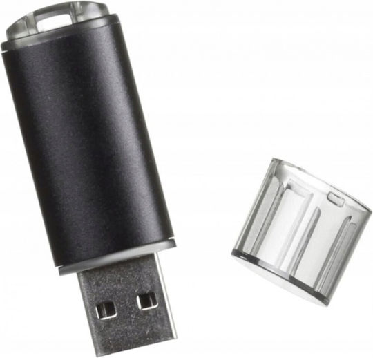IMRO Black 64GB USB 2.0 Stick Μαύρο