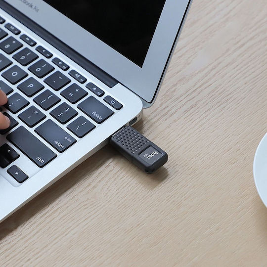 Hoco UD6 Intelligent 16GB USB 2.0 Stick Μαύρο