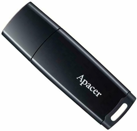 Apacer AH336 32GB USB 2.0 Stick Μαύρο