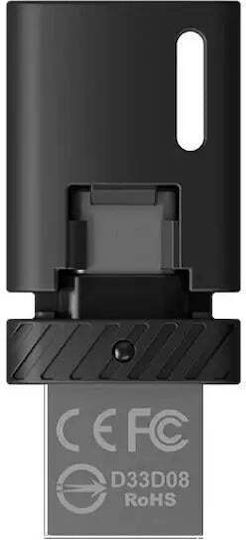 TeamGroup M211 64GB USB 3.2 Стик Черен