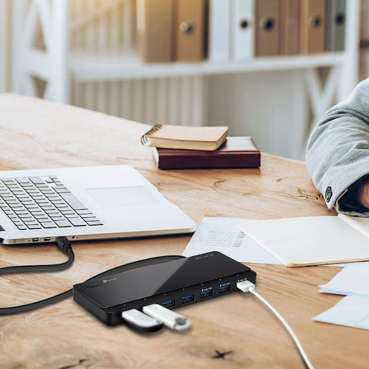 TP-LINK v1 Hub 7 Ports USB 3.0 with USB-A Connection