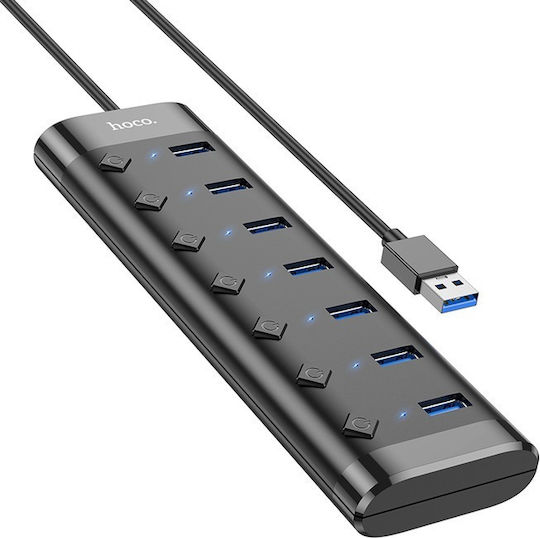 Hoco HB40 Hub 7 Ports USB 3.0 with USB-A Connection