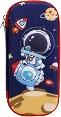 3D Rectangular Pencil Case Astronaut 23x10x4.5cm Justnote 703210 50-3190