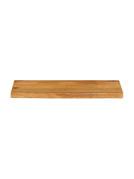 vidaXL Dreptunghiulară Suprafața mesei din Lemn Masiv Mango 90x20x2.5cm 370515 1buc