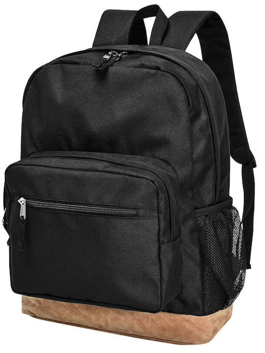 Rucsac anatomic negru pentru adolescenți 43x30x14cm Justnote 703342 50-3322