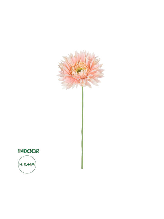 Dekorative künstliche Blume Rose Orange 44cm GloboStar