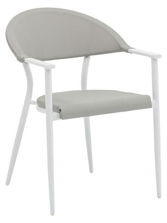 Synergy Pine Dining Room Set for Small Outdoor Spaces 3 Pieces White