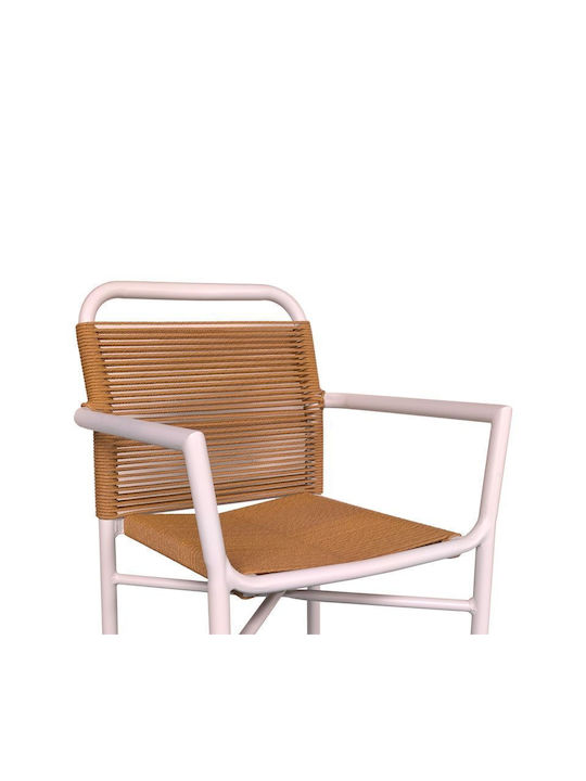 Synergy Clutch Dining Room Set for Small Outdoor Spaces 3 Pieces White