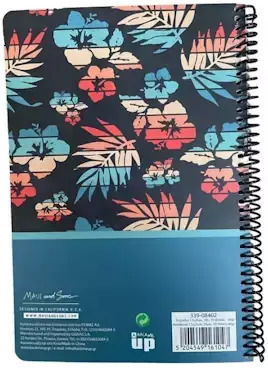 Spiral Notebook 17x25 2 Subjects 70 Sheets Maui Paint Hawaii 339-08402