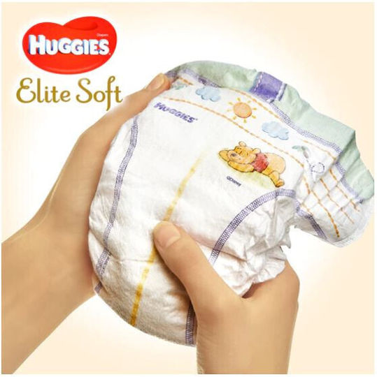 Huggies Klebeband-Windeln Elite Soft Nr. 2 für 4-6kg 24cm