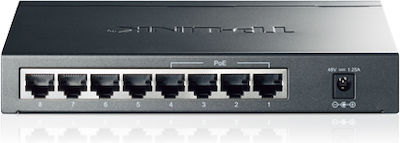 TP-LINK TL-SG1008P v6 Negestionat L2 PoE Switch cu 8 Porturi Gigabit (1Gbps) Ethernet