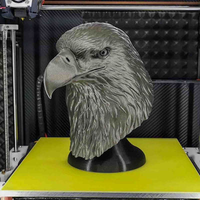 Azurefilm PLA Filament pentru imprimante 3D 1.75mm Gri 1kg