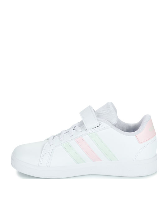 Grand Court GRAND COURT 2.0 EL C Kids Sneakers with Scratch White