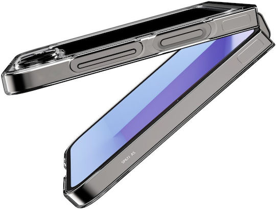 Spigen Airskin Book Σιλικόνης 0.9mm Μαύρο (Galaxy Z Flip)