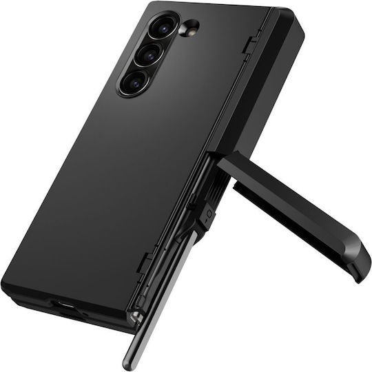 Spigen Tough Задна корица Силикон / Пластмаса 1.2мм Черен (Galaxy Z Fold6)