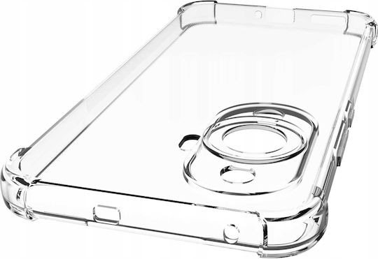 Spacecase Anti-shock Back Cover Σιλικόνης 1mm με Λουράκι Διάφανο (Huawei Nova 12s)