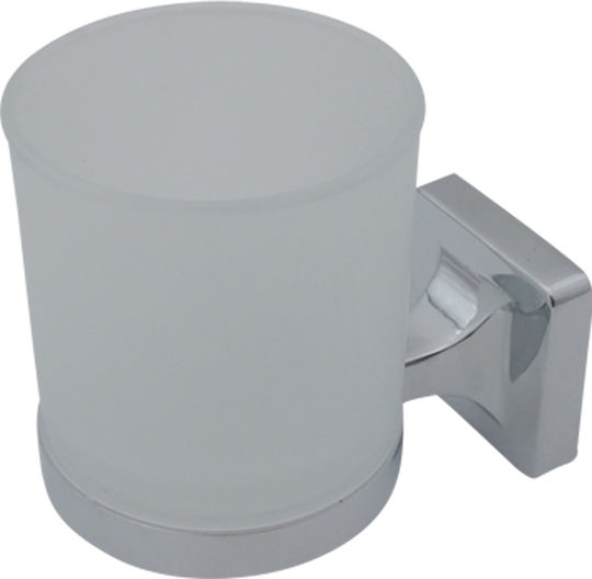 Uncle George Wall Mounted Bathroom Accessory Set Metal Silver 7 Pieces