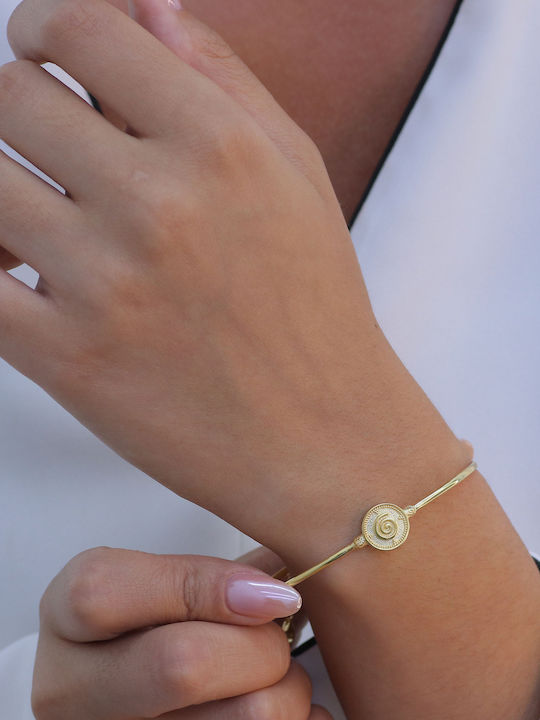 Bracelet Handcuffs made of Gold 14K