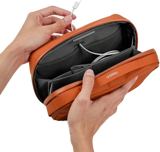 Orbitkey Tech Pouch 2 in 1 Terracotta