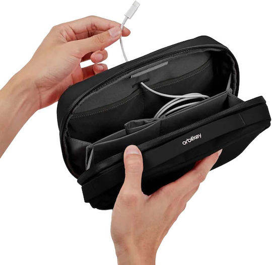 Orbitkey Tech Pouch 2 In 1 Black