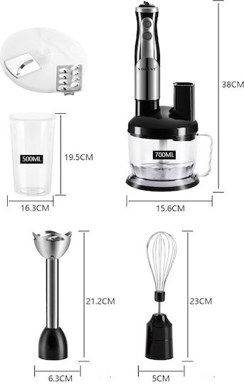 Sokany Blender De Mână Gri