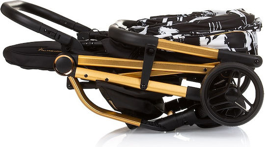 Chipolino Twister Adjustable Baby Stroller Suitable for Newborn Ink Art 8.2kg