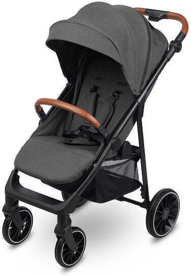 Caretero Apple Καρότσι Μωρού Kατάλληλο για Nεογέννητο Dark Grey