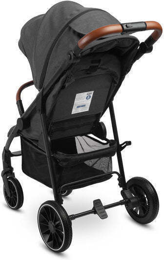 Caretero Apple Καρότσι Μωρού Kατάλληλο για Nεογέννητο Dark Grey