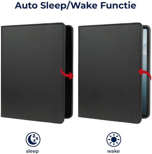Rosso Flip Cover Δερματίνης Μαύρο (iPad Pro 2024 13") 122069