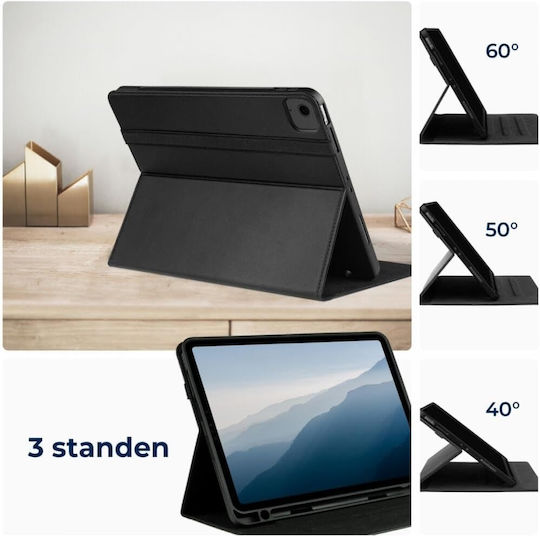 Rosso Flip Cover Black for iPad Air 13" 2024/2025/2026