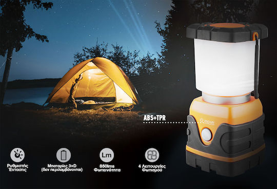 Escape Led Campinglaterne mit Batterie 850lm