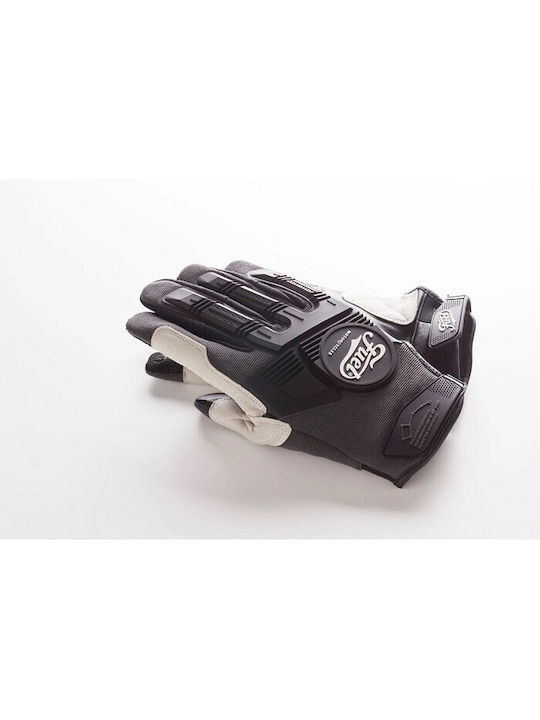 Fuel Motorcycles Summer Men's Gloves Gray