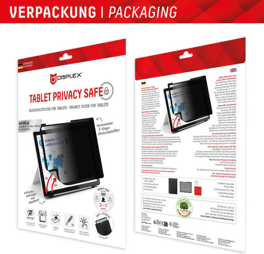 Displex Privacy Safe Film Ipad Pro 11'' 2024