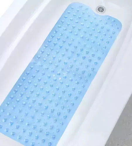 Ruhhy Bathtub Non-slip with Suction Cups Blue 40εκ.