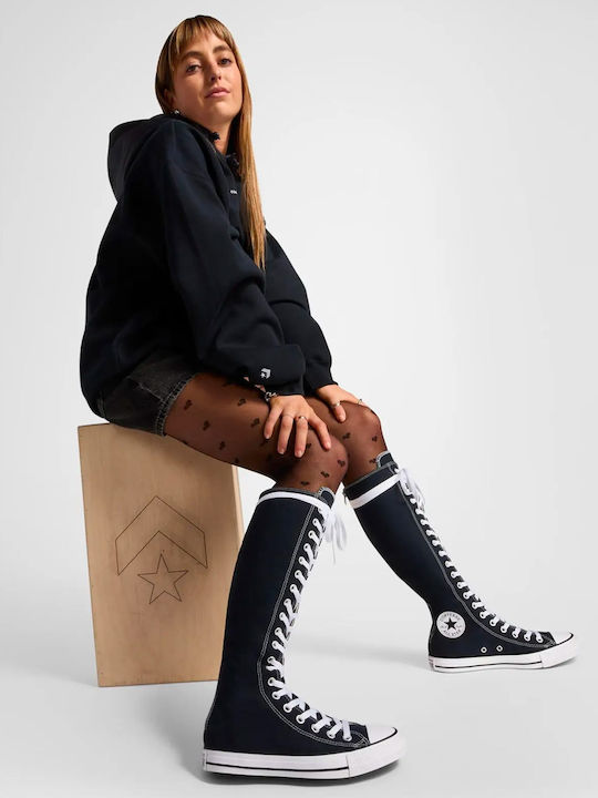 Chuck Taylor All Star HI Дамски Високи Черни Сникърси