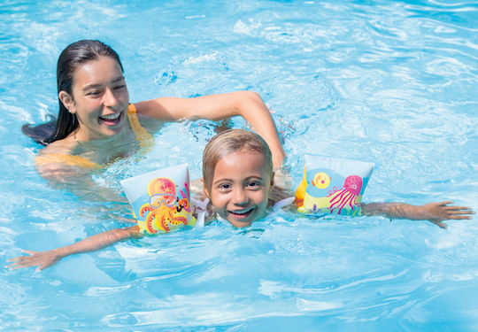 Intex Fish Swimming Armbands from Vinyl 23x15cm. Multicolored