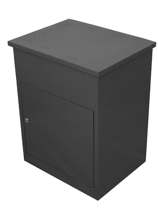 Außenbereich Briefkasten Inox in Gray Farbe 32x20.5x12cm