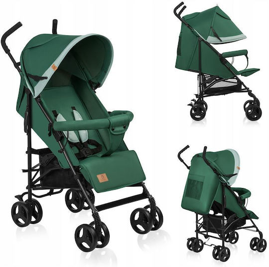 Lionelo Elia Καρότσι Μπαστούνι Kατάλληλο από 6+ Mηνών Green Forest 7kg