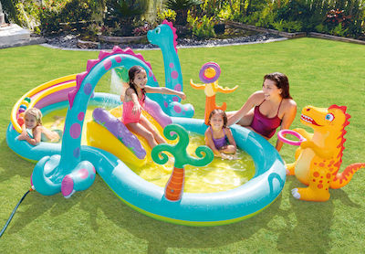 Intex Dinoland Play Center Children's Pool Inflatable 302x229x112cm