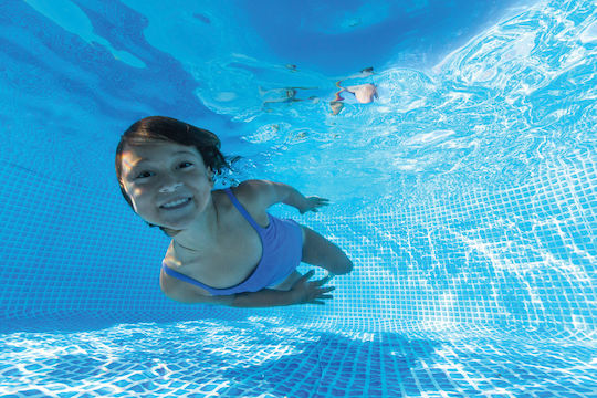 Intex Easy Set Children's Round Swimming Pool 886lt Inflatable 183x51cm Light Blue