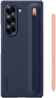 Samsung S Pen Case Back Cover Σιλικόνης Ανθεκτικό Navy Μπλε (Samsung Galaxy Fold6)