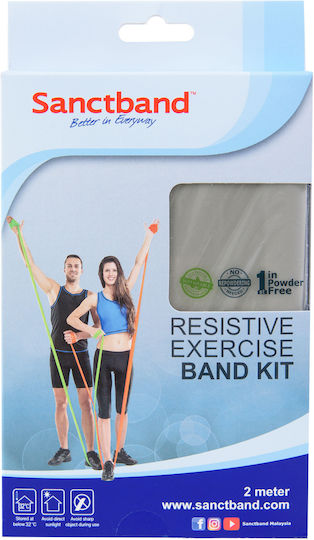Sanctband Resistance Band Very Hard Gray 2m