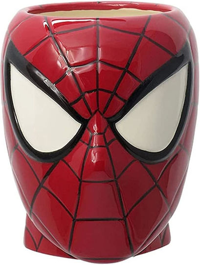Stor Spiderman 3D Mug Ceramic Red 400ml