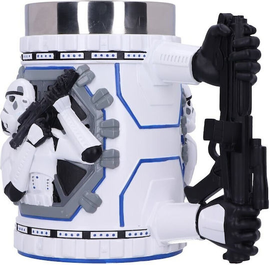 Nemesis Now Tankard Becher Keramik Weiß