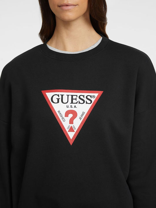 Guess Women's Sweatshirt BLACK