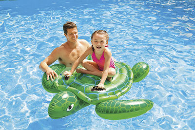 Intex Kids Inflatable Ride On Turtle with Handles Green