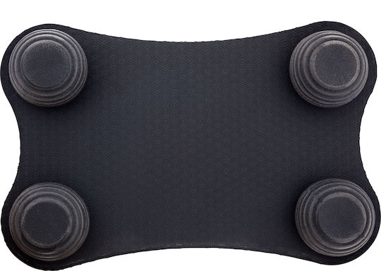 AMILA Rectangular Balance Board Balance Plattform Schwarz 60x39x2cm 1Stück