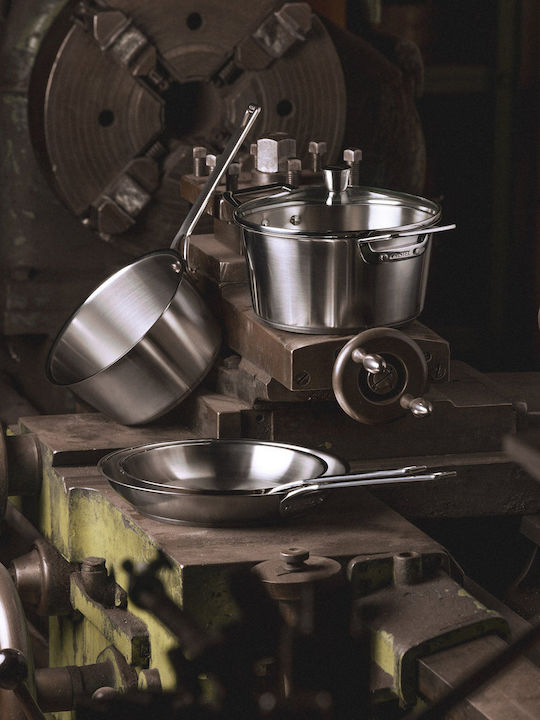 Cristel Stainless Steel Pan with Non-Stick Interior Coating 9cm