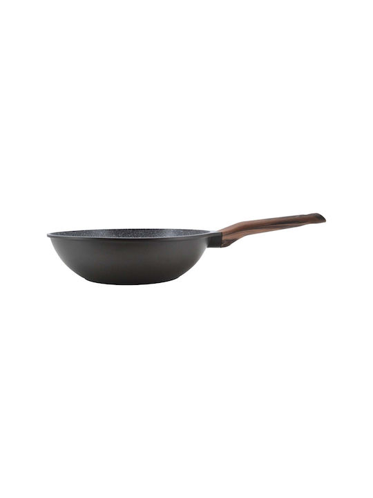 Ankor Wok aus Aluminium mit Steinbeschichtung 28cm